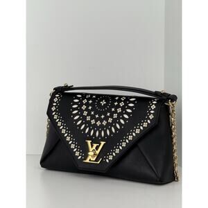 LOUIS VUITTON Limited Edition Love Note Perforated Studded Flower Bag
